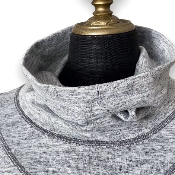 Kuhl Pullover Sweatshirt Cowl Neck Long Sleeve Light Grey Size Small - Picture 3 of 7